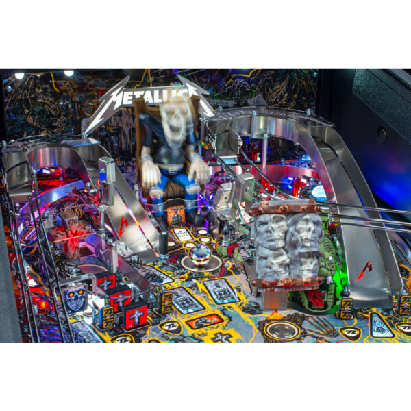 Metallica Remastered Premium Pinball Machine by Stern