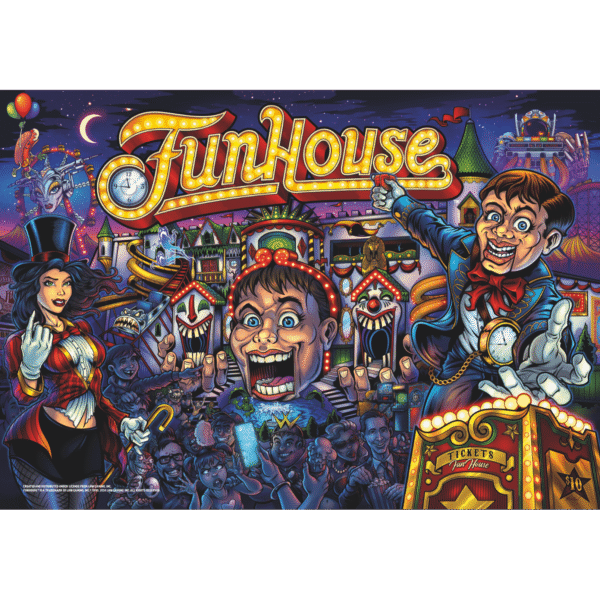 Funhouse Remake Pinball Machine – Midnight Limited Edition