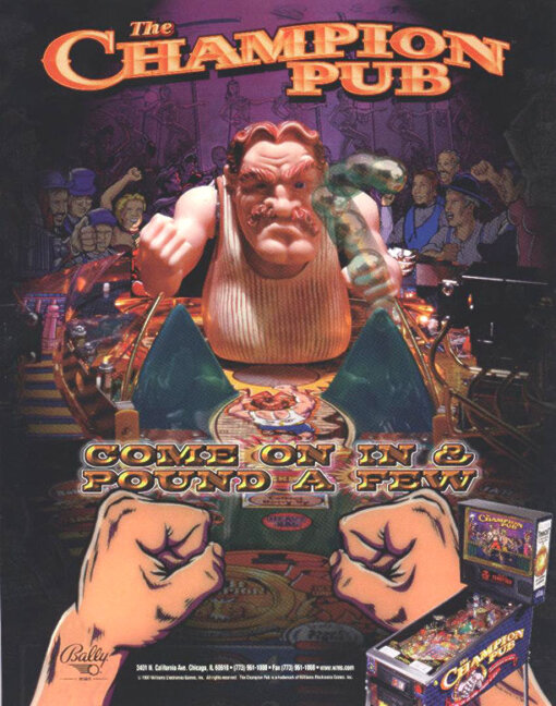 Champion Pub Pinball Machine by Bally