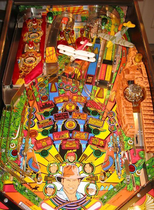 Indiana Jones Pinball Machine (1993) by Williams (Copy)