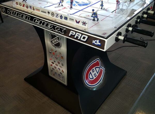 NHL Licensed Super Chexx Pro Bubble Hockey – Choose Your Teams!