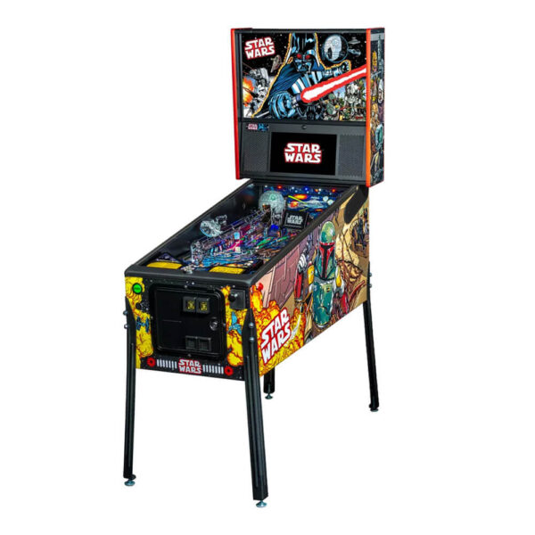 Star Wars Premium Comic Art Pinball Machine by Stern